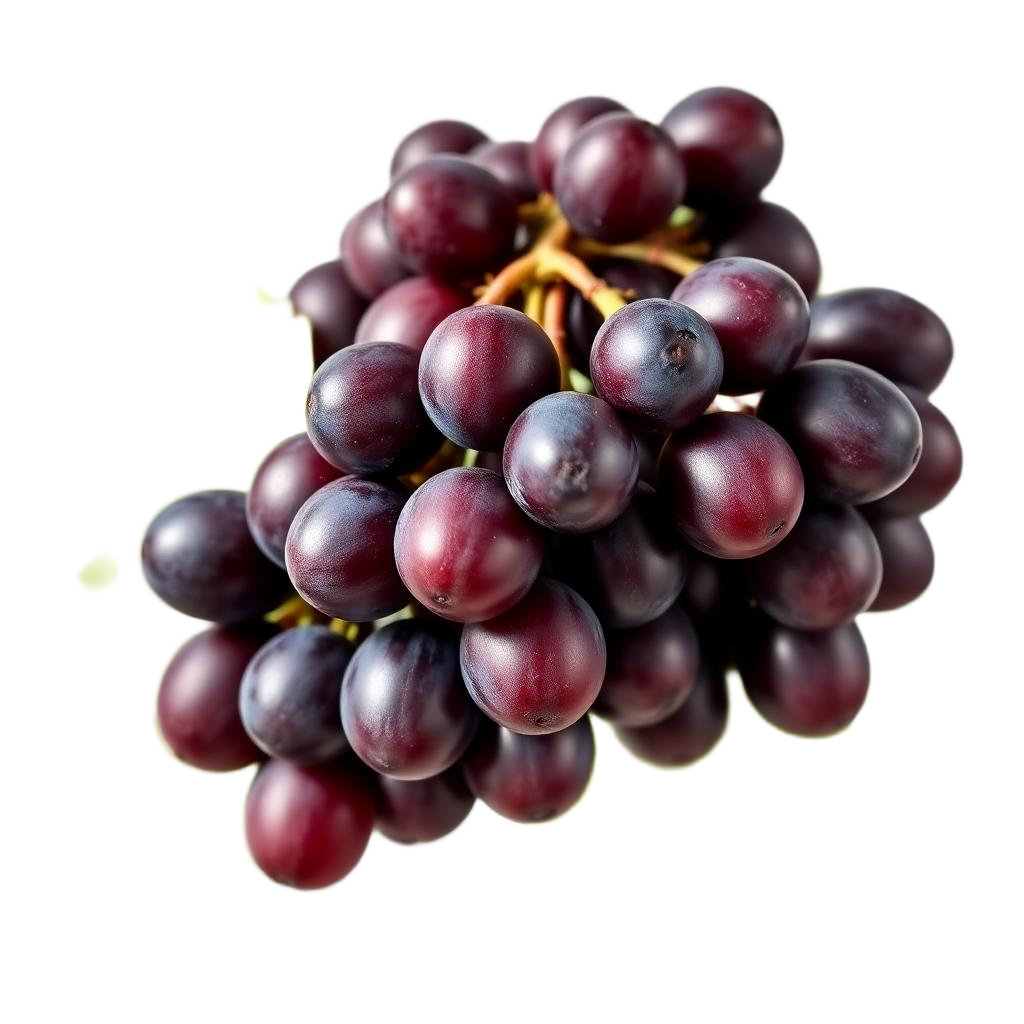 Rote kernlose Trauben